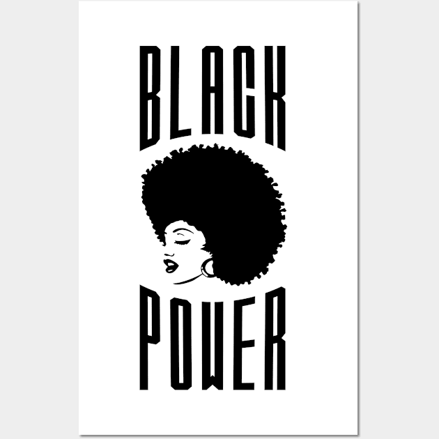 Black Power Wall Art by R4Design